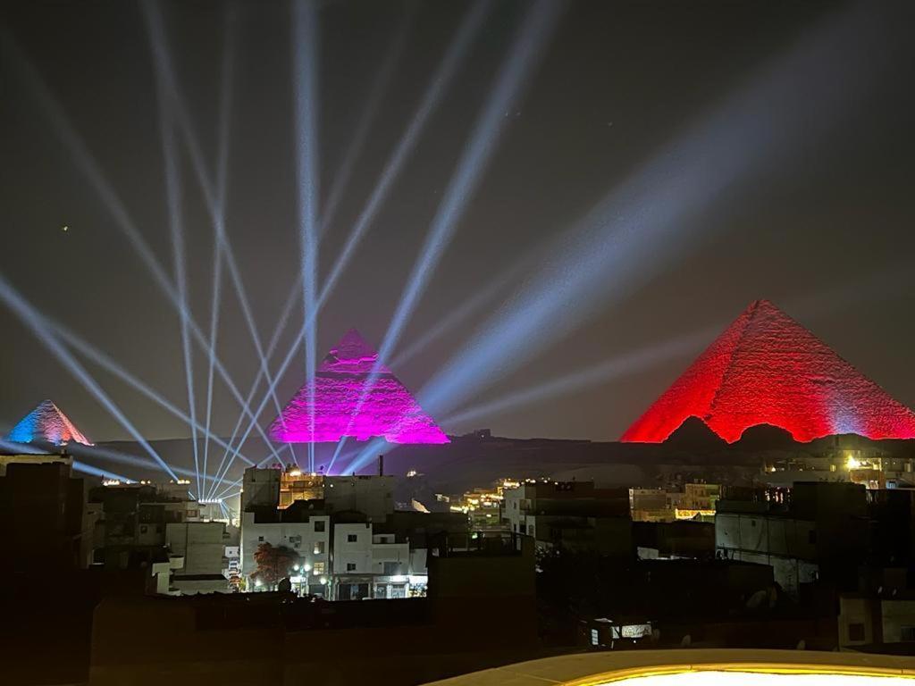 Queen Pyramids View Inn Kafret el-Gabal Exterior foto