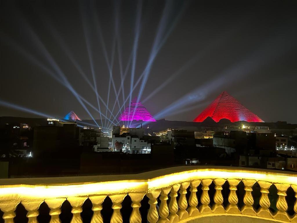 Queen Pyramids View Inn Kafret el-Gabal Exterior foto