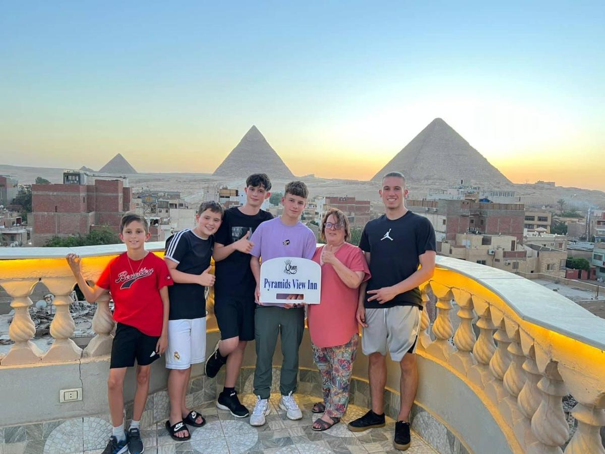 Queen Pyramids View Inn Kafret el-Gabal Exterior foto