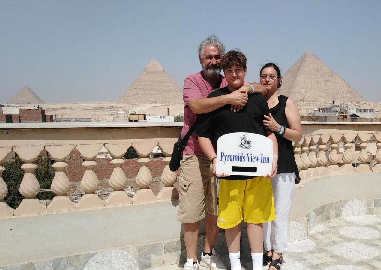 Queen Pyramids View Inn Kafret el-Gabal Exterior foto
