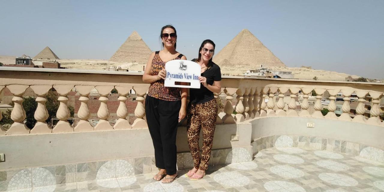 Queen Pyramids View Inn Kafret el-Gabal Exterior foto