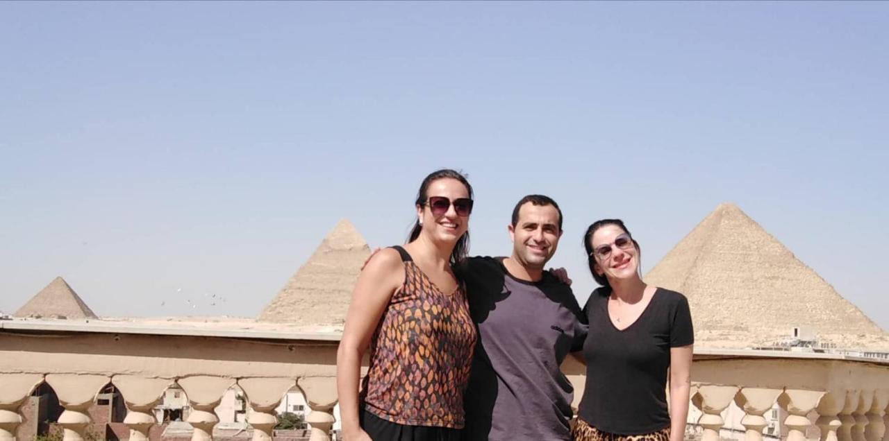 Queen Pyramids View Inn Kafret el-Gabal Exterior foto