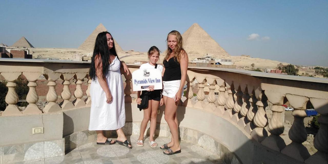 Queen Pyramids View Inn Kafret el-Gabal Exterior foto