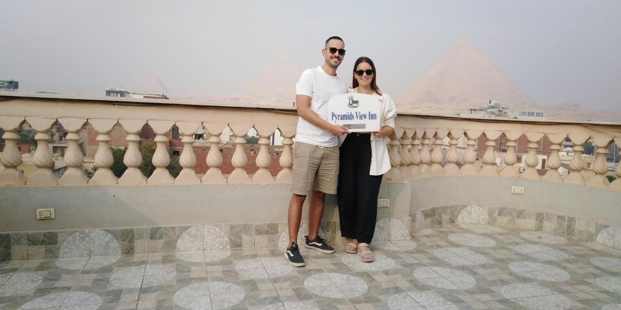 Queen Pyramids View Inn Kafret el-Gabal Exterior foto