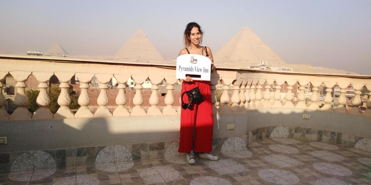 Queen Pyramids View Inn Kafret el-Gabal Exterior foto