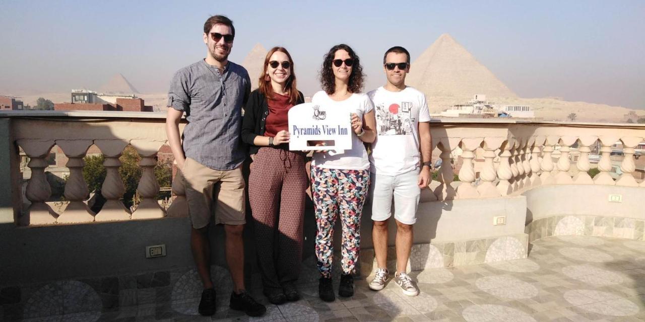 Queen Pyramids View Inn Kafret el-Gabal Exterior foto