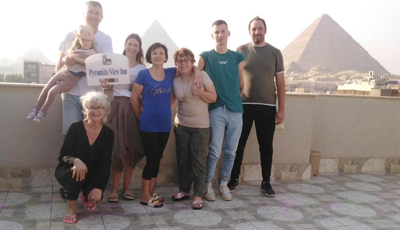 Queen Pyramids View Inn Kafret el-Gabal Exterior foto