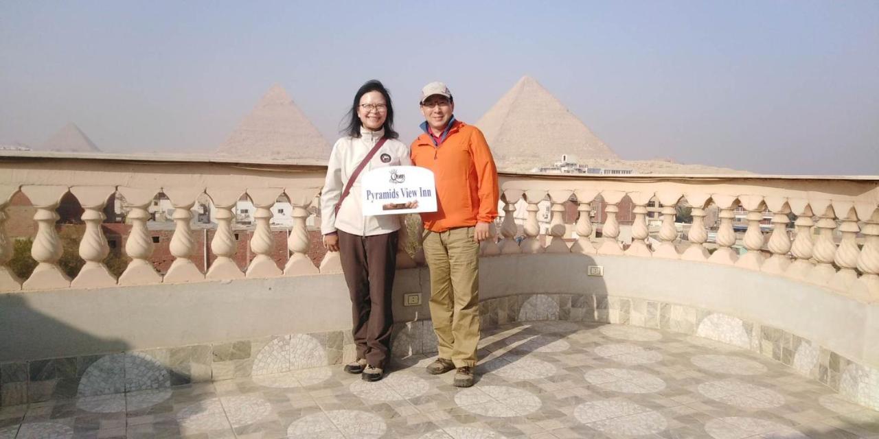 Queen Pyramids View Inn Kafret el-Gabal Exterior foto