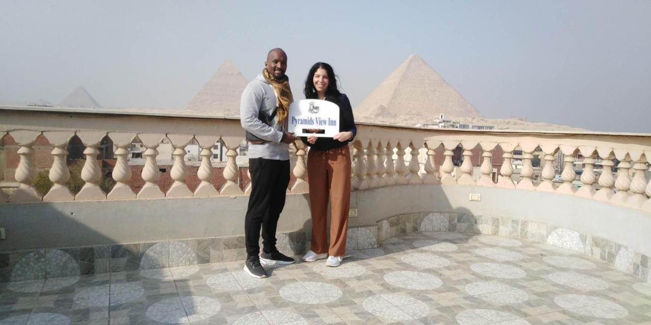 Queen Pyramids View Inn Kafret el-Gabal Exterior foto