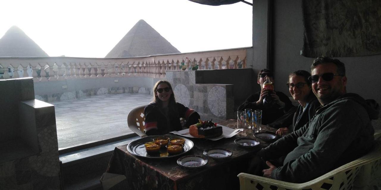 Queen Pyramids View Inn Kafret el-Gabal Exterior foto