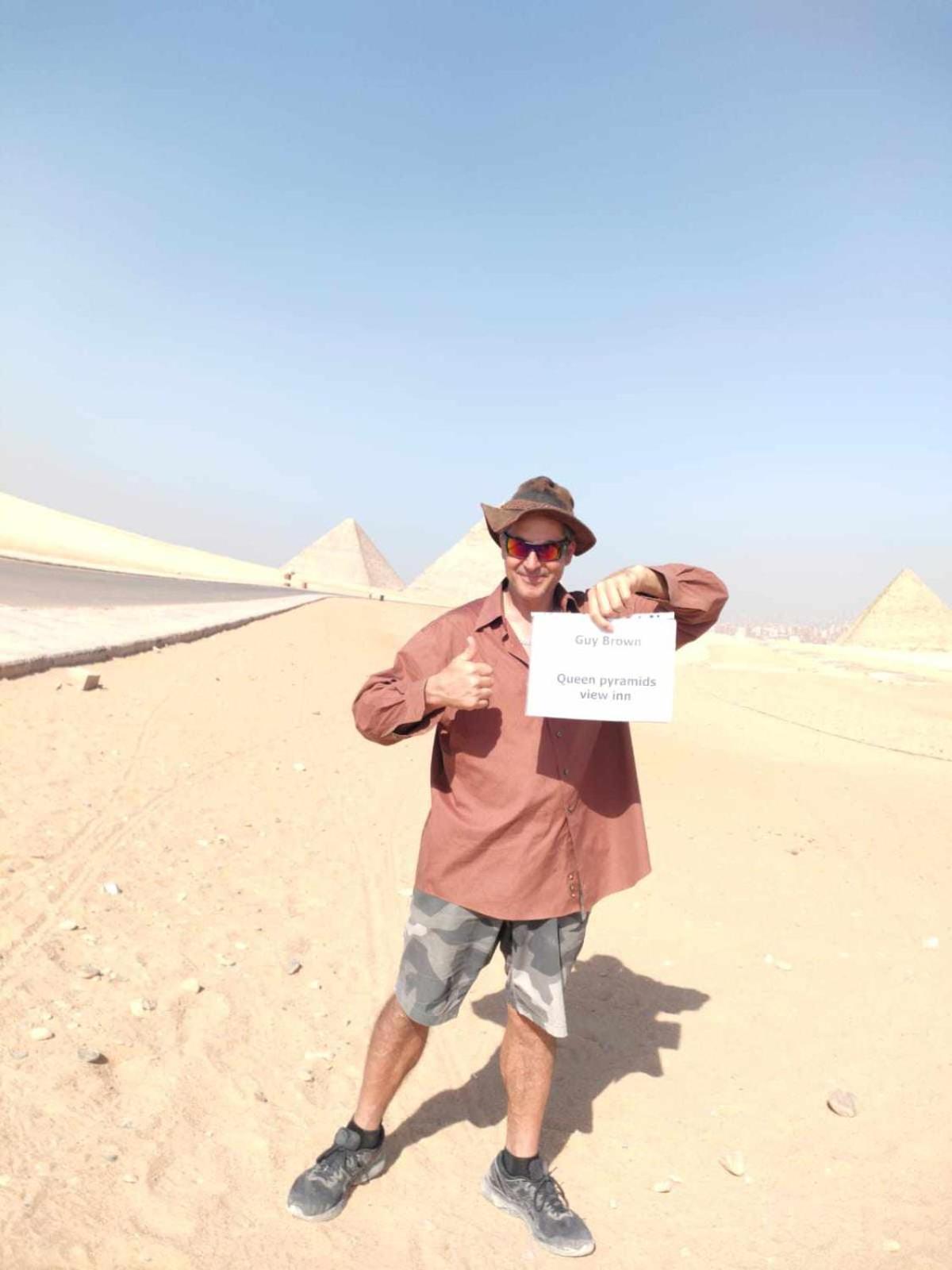 Queen Pyramids View Inn Kafret el-Gabal Exterior foto